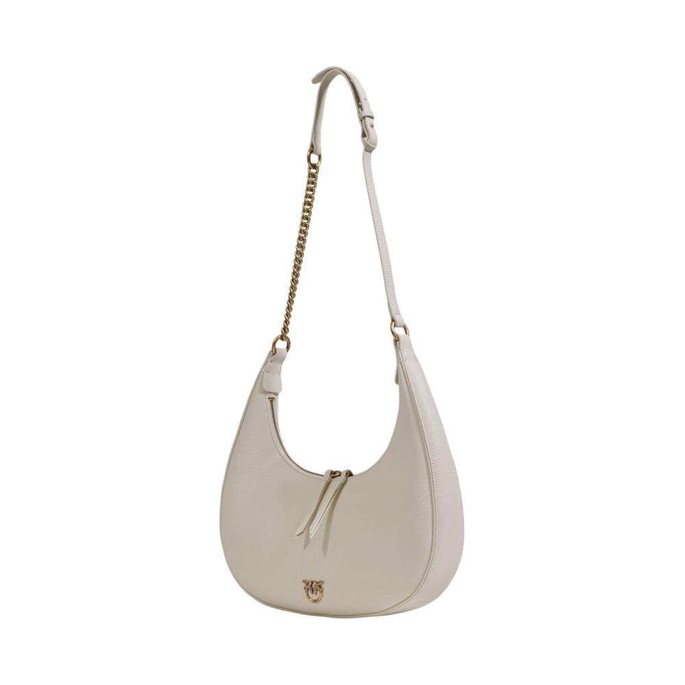 PINKO White Leather Handbag PINKO