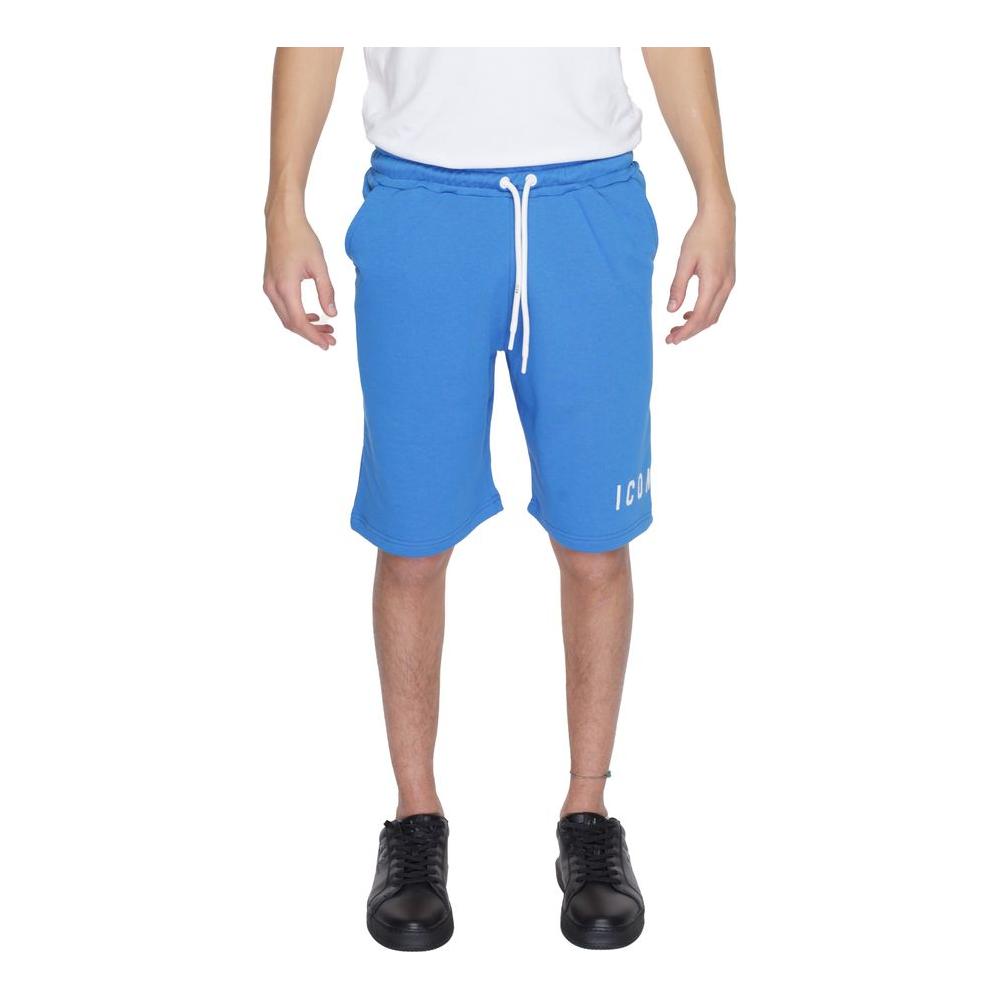 Icon Blue Cotton Short Icon