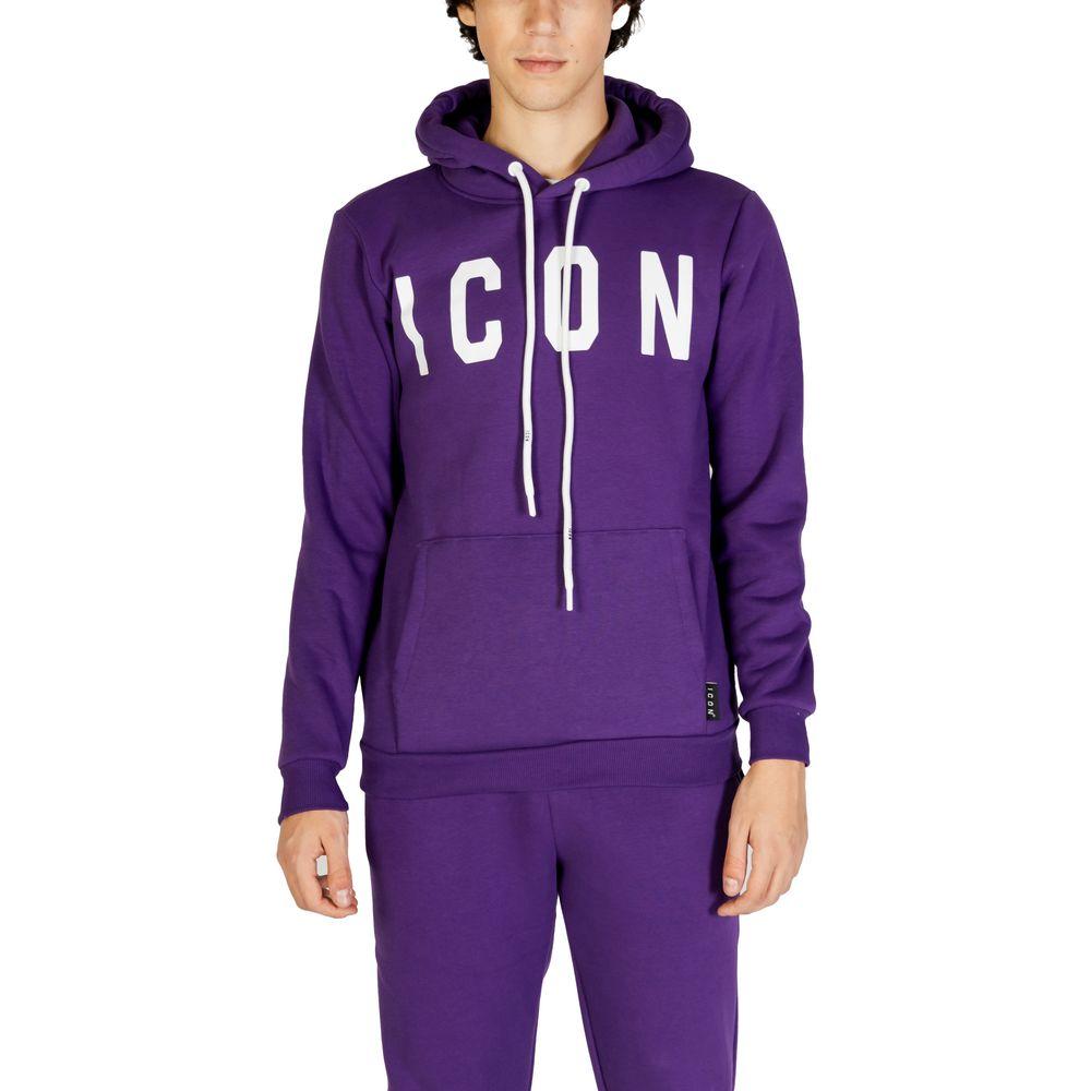 Icon Purple Cotton Sweater Icon