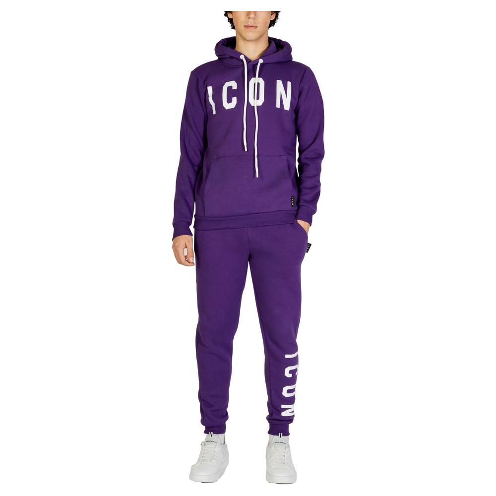 Icon Purple Cotton Sweater Icon