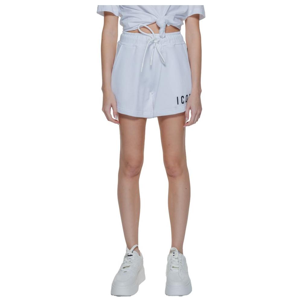 Icon White Cotton Short Icon