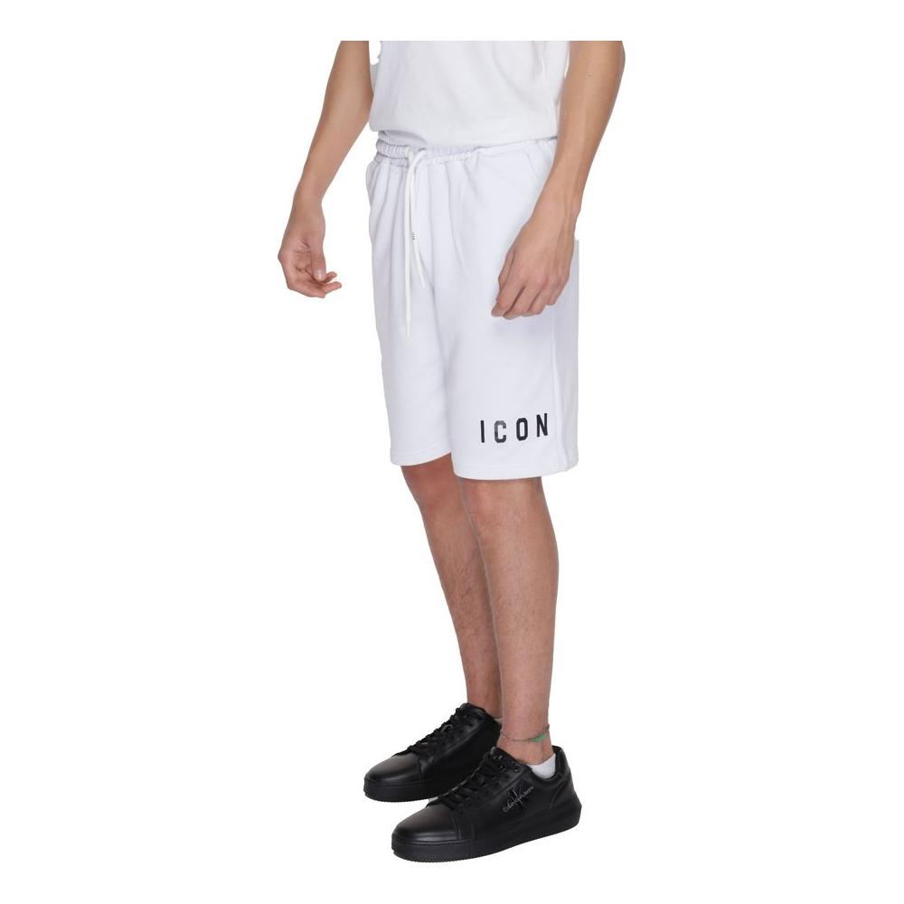 Icon White Cotton Short Icon