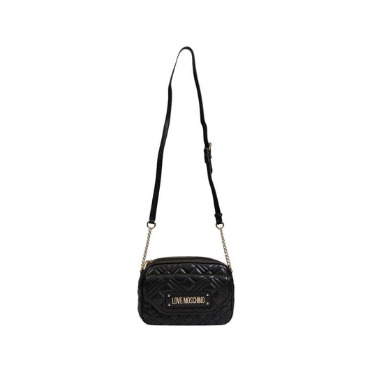 Love Moschino Black Polyethylene Handbag Love Moschino