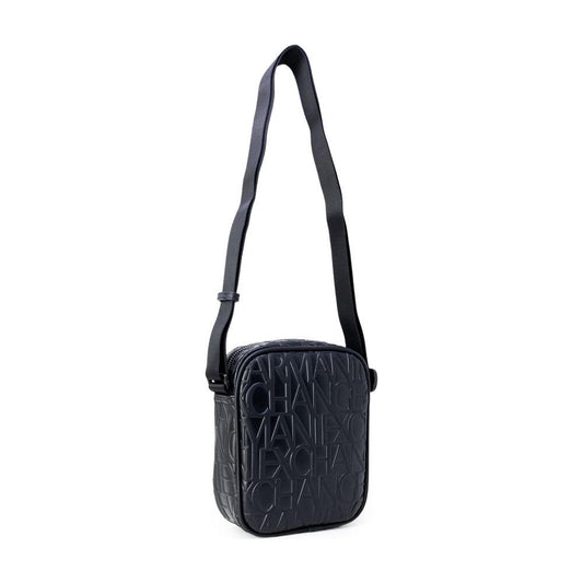 Armani Exchange Black Synthetic Leather Bag Armani Exchange