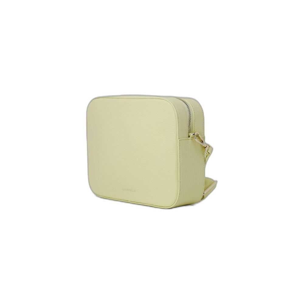 Coccinelle Yellow Leather Handbag Coccinelle