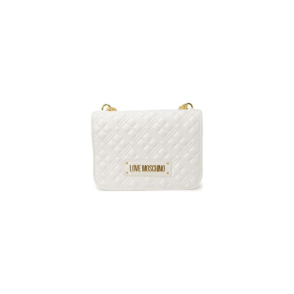 Love Moschino White Polyethylene Handbag Love Moschino