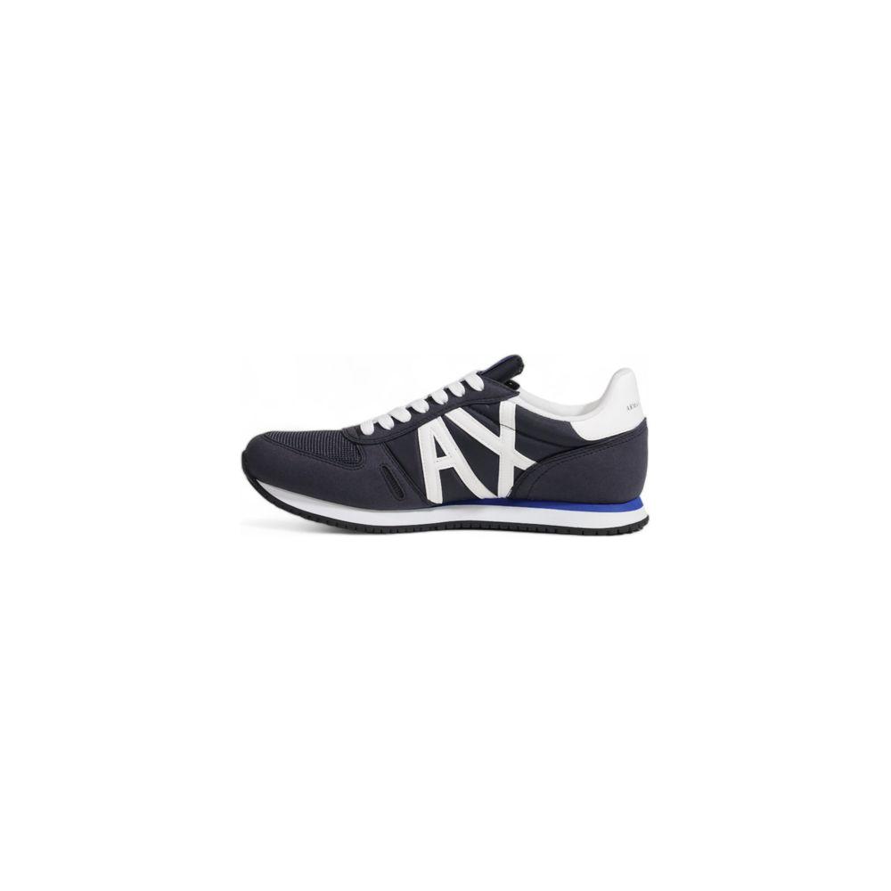 Armani Exchange Blue Polyester Sneaker Armani Exchange