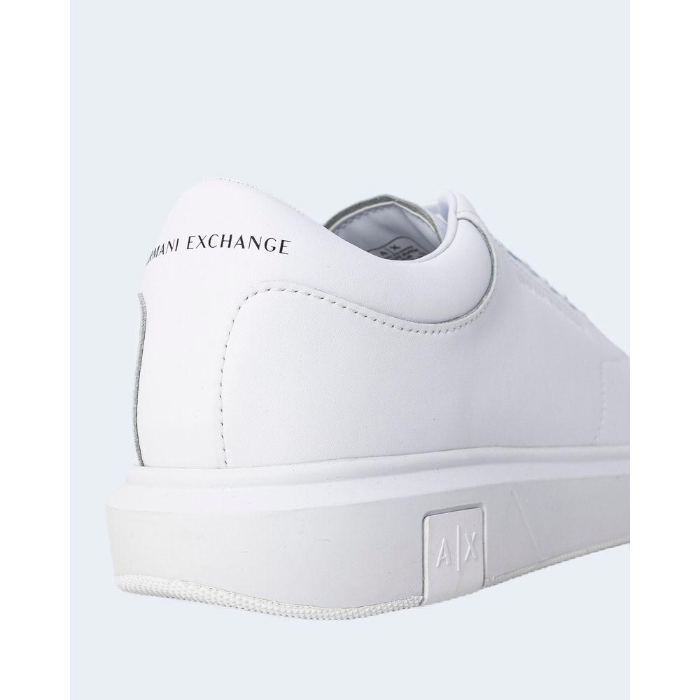 Armani Exchange White Leather Sneaker Armani Exchange