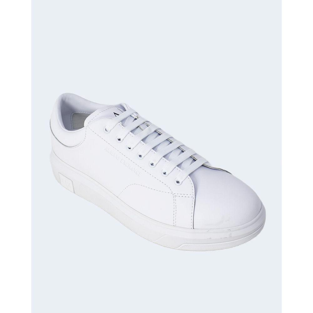 Armani Exchange White Leather Sneaker Armani Exchange