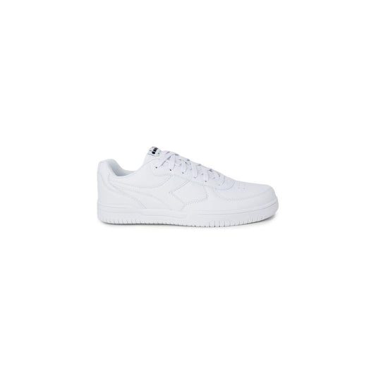 Diadora White Synthetic Leather Sneaker Diadora