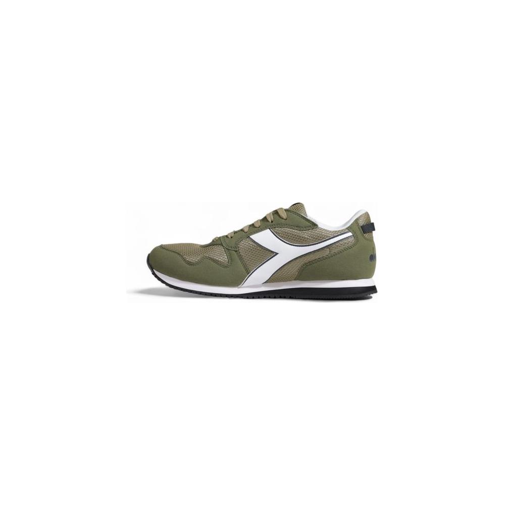 Diadora Green Textile Sneaker Diadora