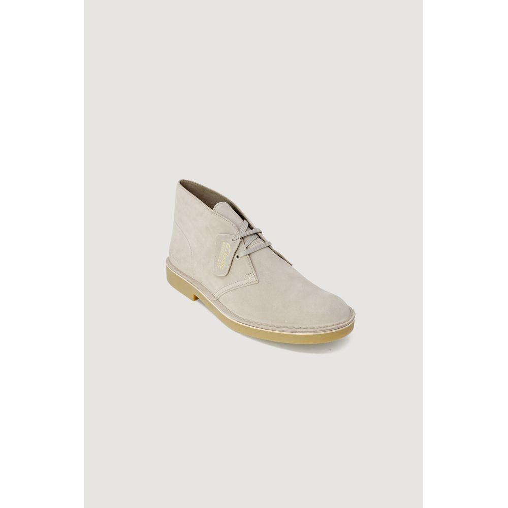 Clarks Gray Leather Boot Clarks