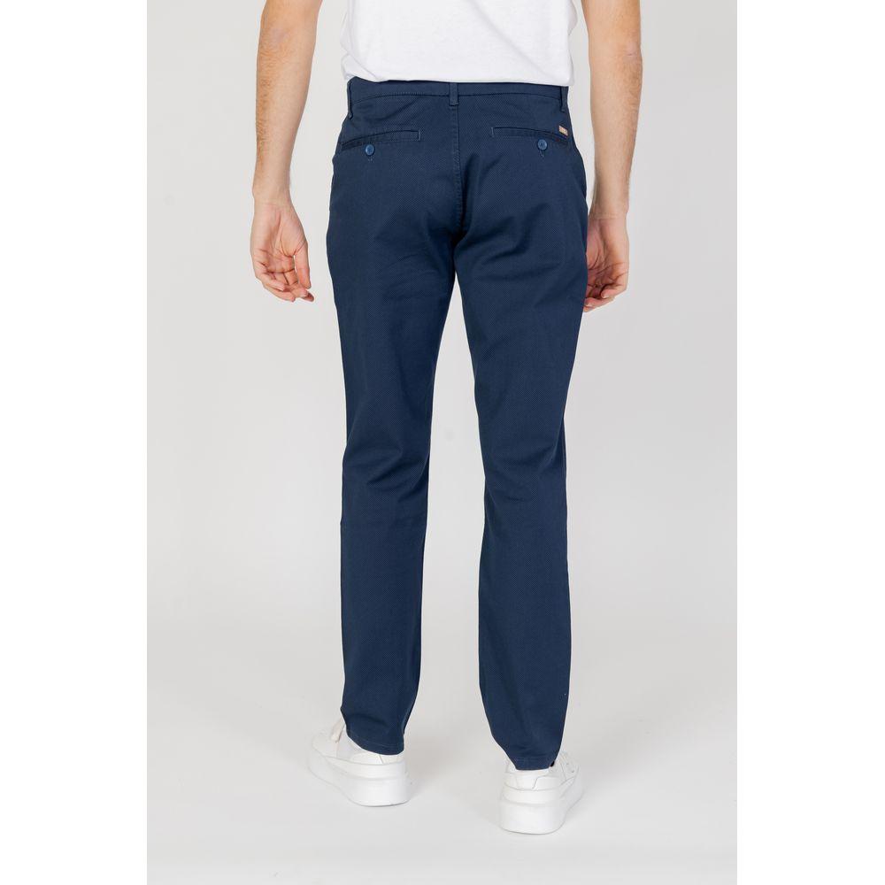 Armani Exchange Blue Cotton Jeans & Pant Armani Exchange