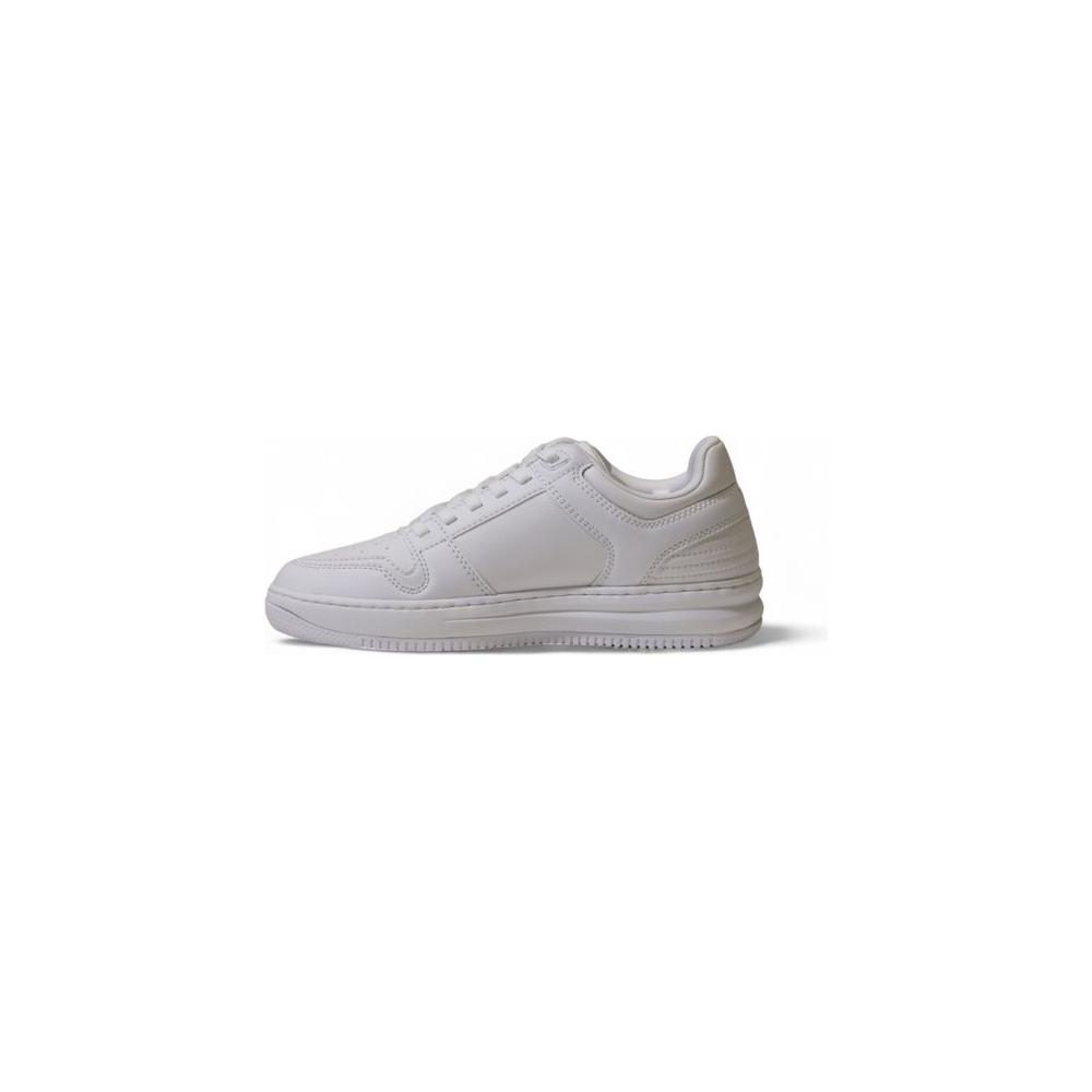 EA7 Emporio Armani White Polyester Sneaker EA7 Emporio Armani