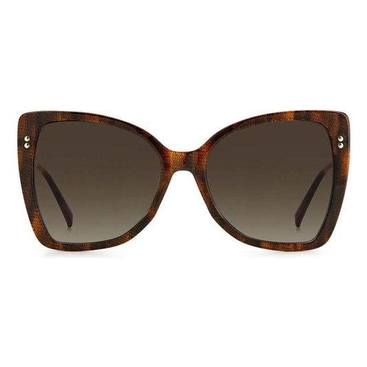 Missoni Brown Metal Sunglasses Missoni