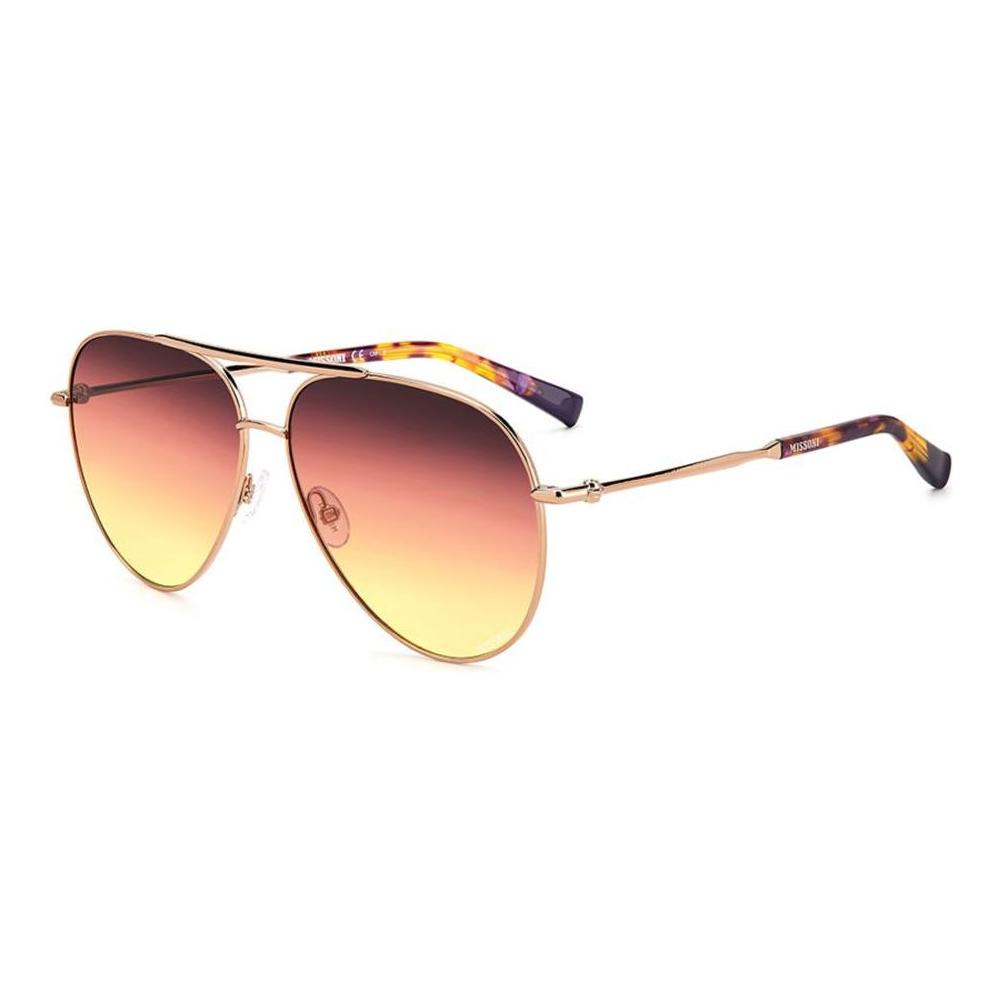 Missoni Gold Metal Sunglasses Missoni