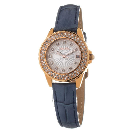 Folli Follie Blue Leather Watch Folli Follie