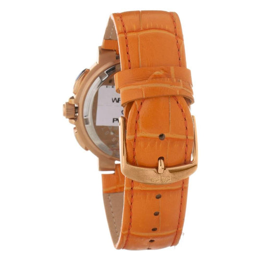 Folli Follie Orange Leather Watch Folli Follie