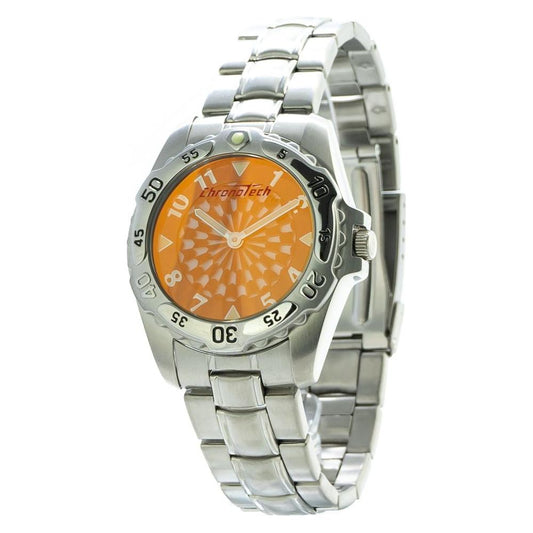 Chronotech Silver Steel Watch Chronotech Gray