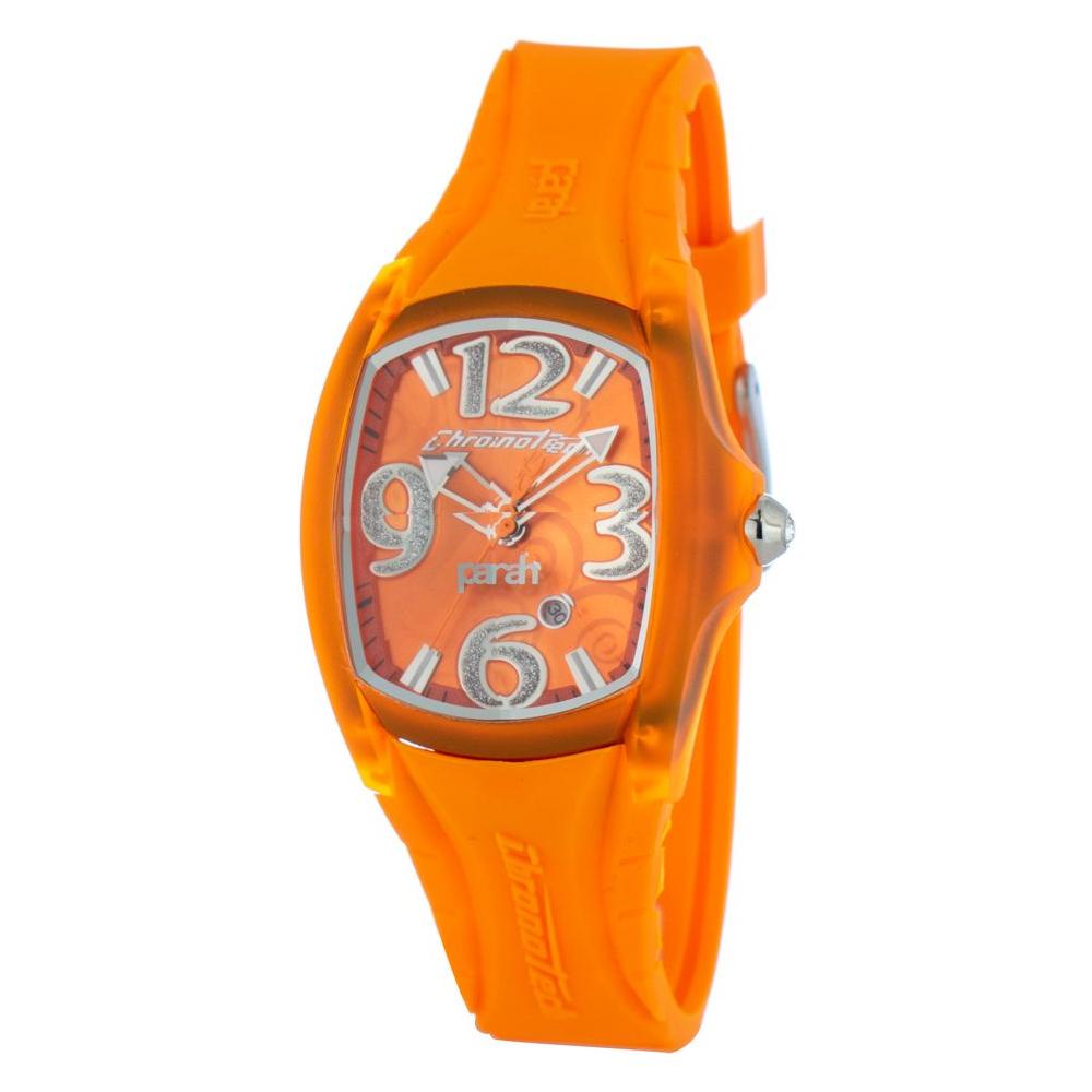 Chronotech Orange Rubber Watch Chronotech Chocolate