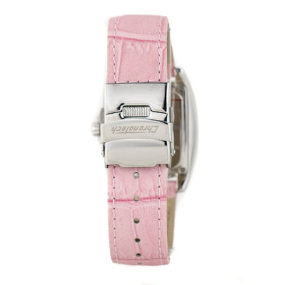Chronotech Multicolor Leather Dress Watch