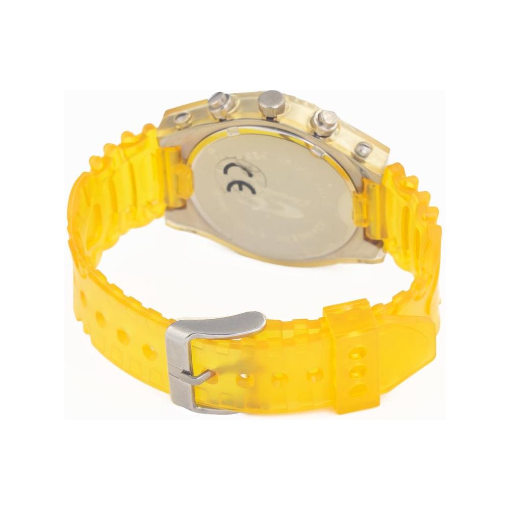 Chronotech Yellow Rubber Watch Chronotech Gold