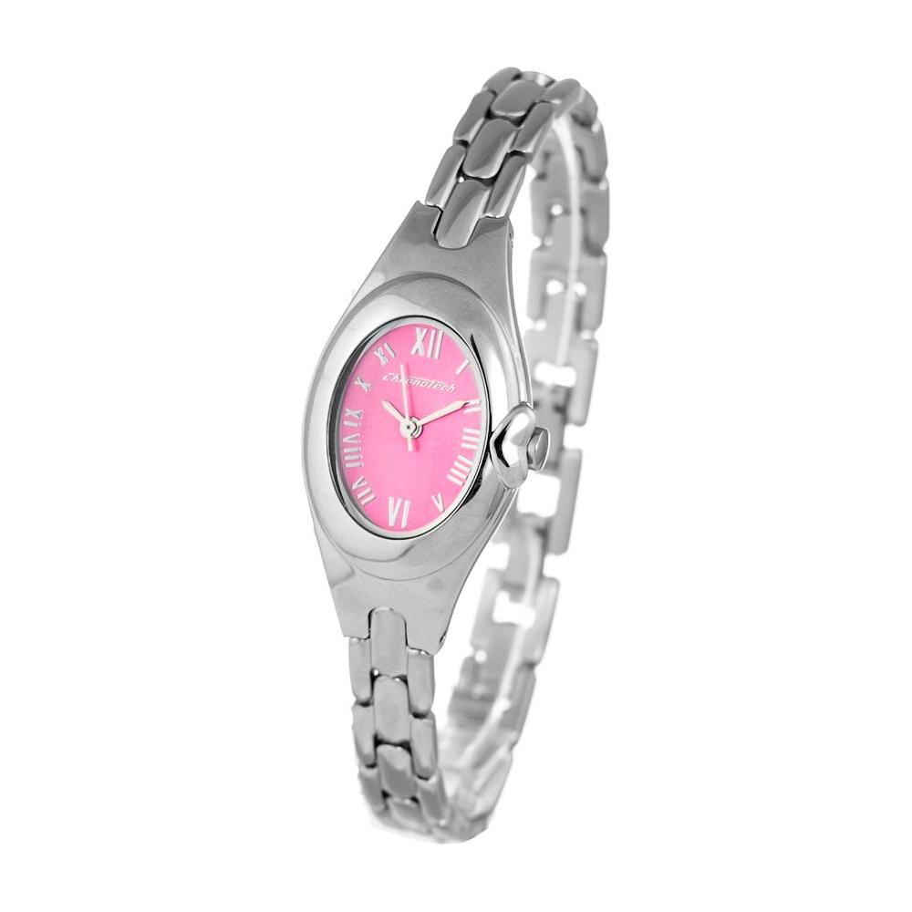 Chronotech Silver Steel Watch Chronotech Gray