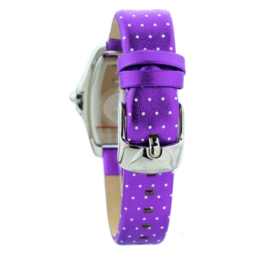Chronotech Purple Leather Watch Chronotech Slate Blue