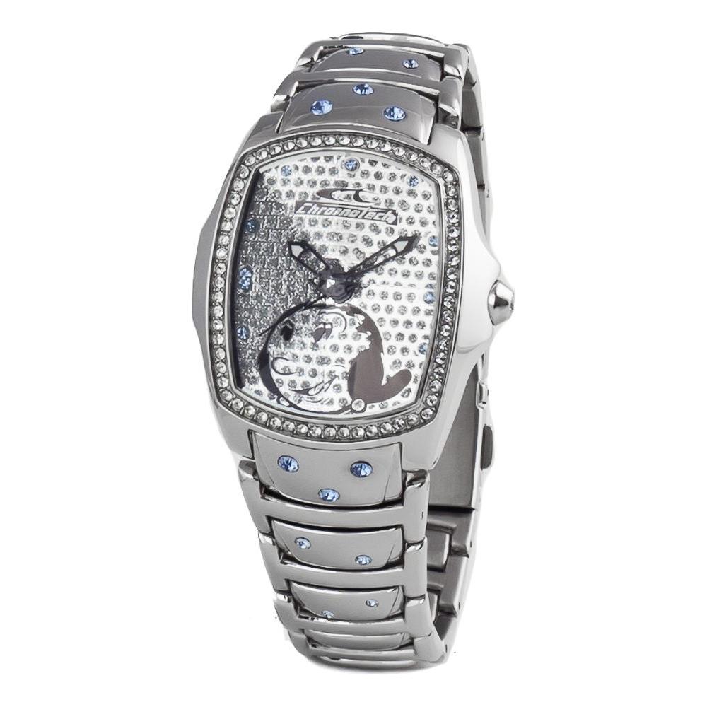 Chronotech Silver Steel Watch Chronotech Gray