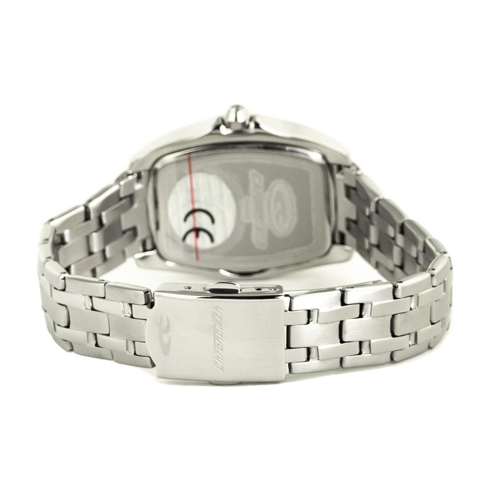 Chronotech Silver Stainless Steel Watch Chronotech Gray