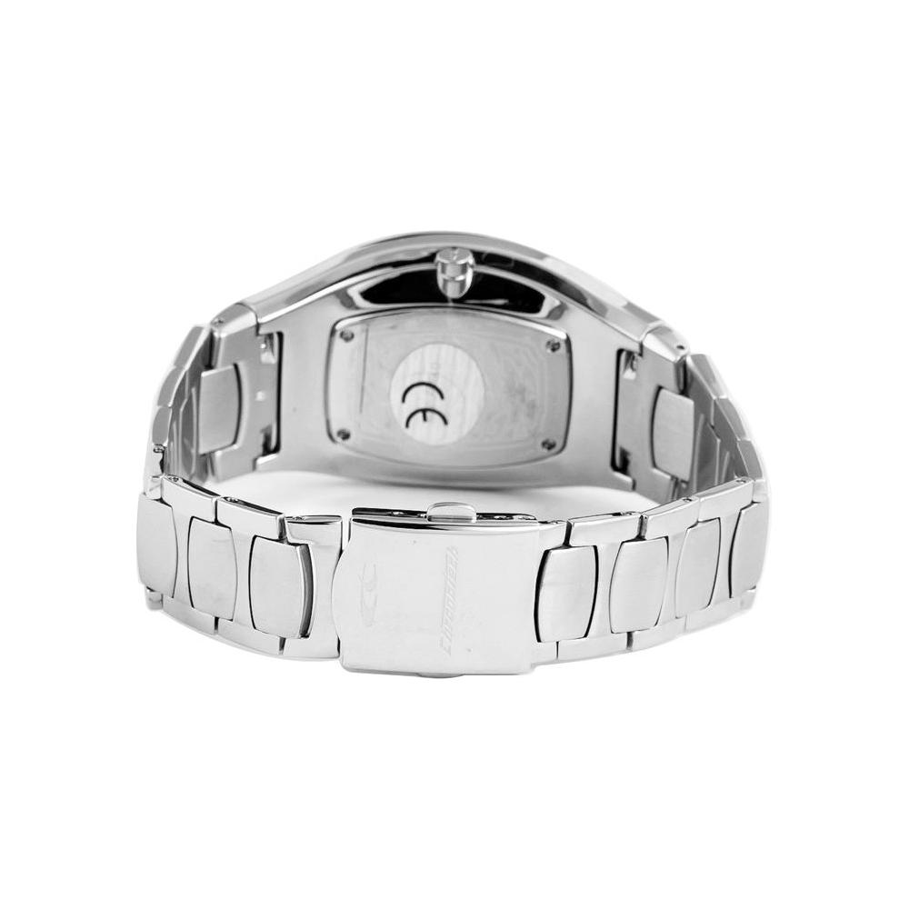 Chronotech Silver Steel Watch Chronotech Light Gray
