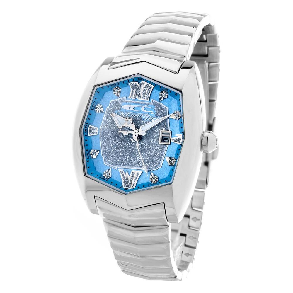 Chronotech Silver Steel Watch Chronotech Light Gray