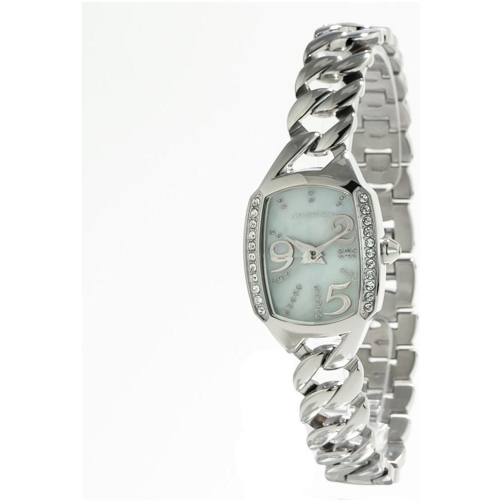 Chronotech Silver Stainless Steel Watch Chronotech White Smoke