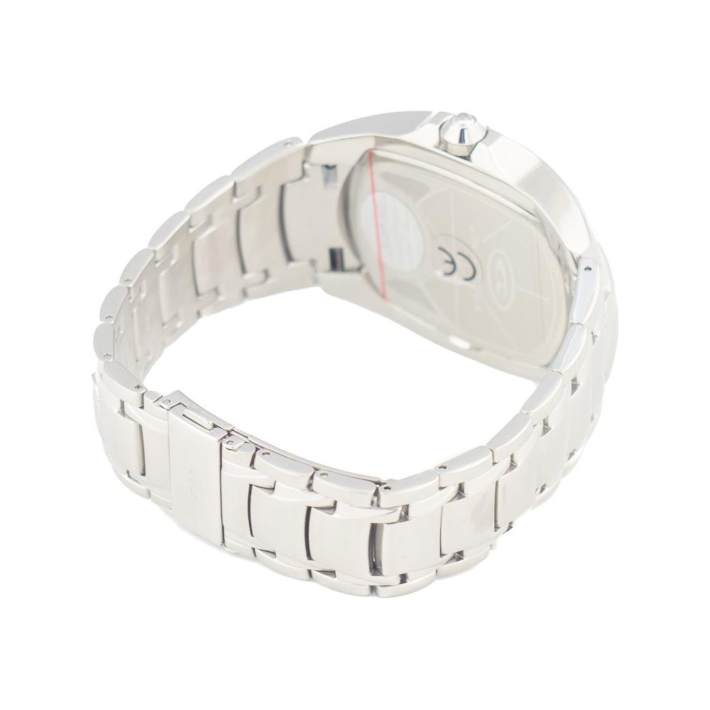 Chronotech Silver Stainless Steel Watch Chronotech Light Gray