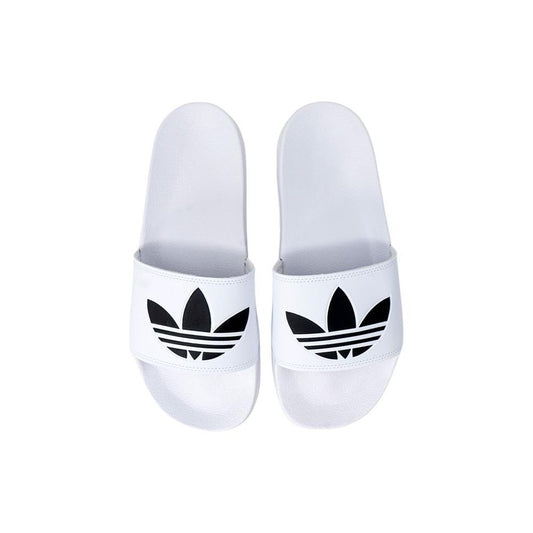 Adidas White Polyester Sandal Adidas Lavender