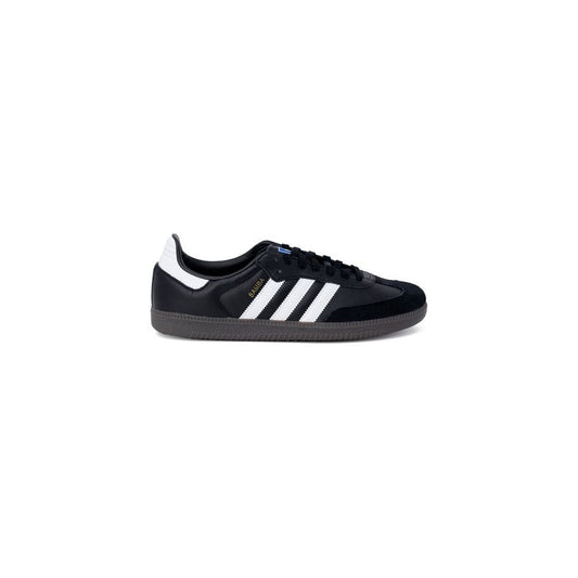 Adidas Black Leather Sneaker Adidas Dark Slate Gray