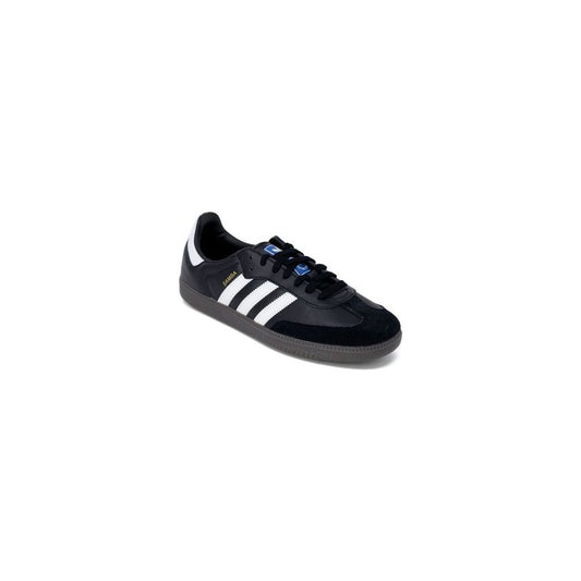 Adidas Black Leather Sneaker Adidas Dark Slate Gray