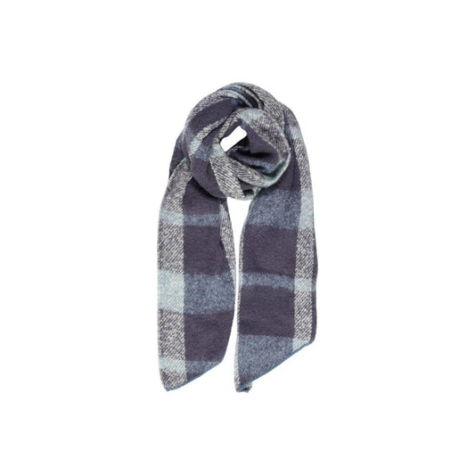 Only Turquoise Polyester Scarf Only Dim Gray
