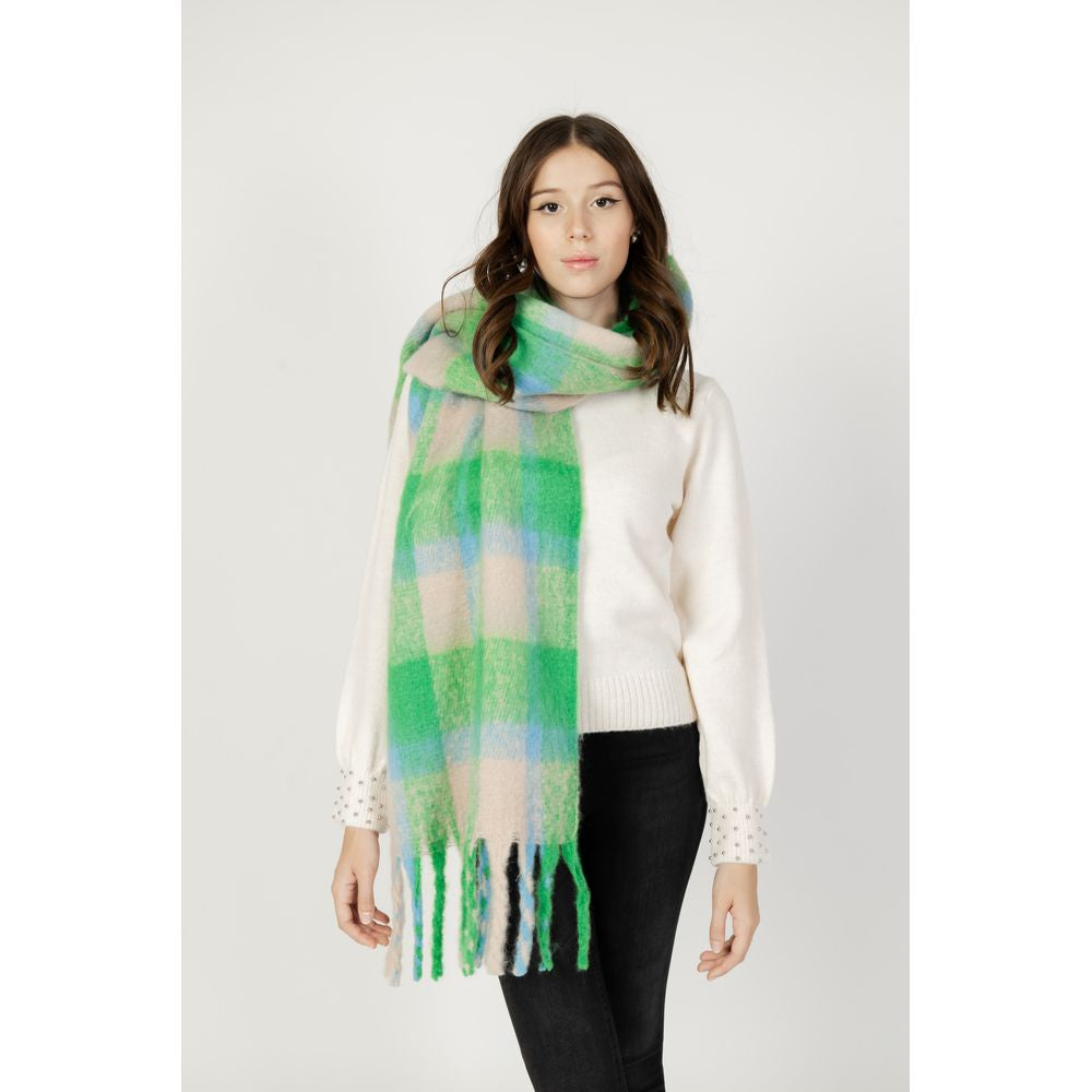 Only Green Polyester Scarf Only