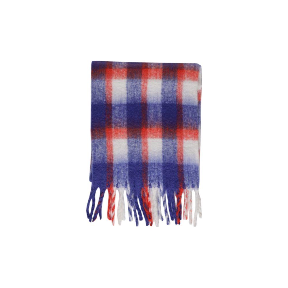 Only Purple Polyester Scarf Only Dark Slate Blue