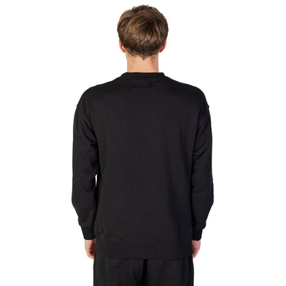 Underclub Black Cotton Sweatshirt