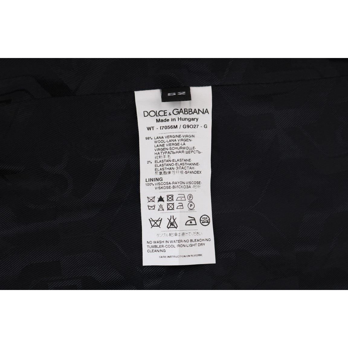 Dolce & Gabbana Gray Wool Stretch Vest 1728,3% Elastane,67345645728,Clothing,Dolce & Gabbana,Gray,IT52 | XL,Material: 97% Wool,Men,Men - Clothing,New with tags,Suits & Blazers - Clothing,Vests - Men - Clothing,Waistcoats - Suits & Blazers - Clothing
