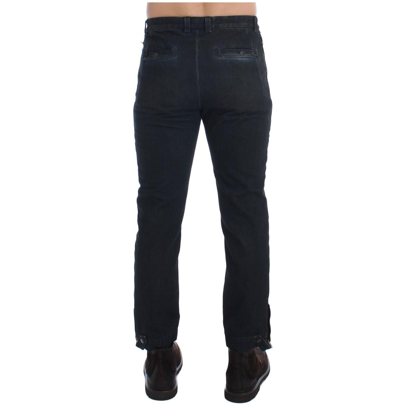 Costume National Chic Blue Slim Fit Denim Jeans Costume National