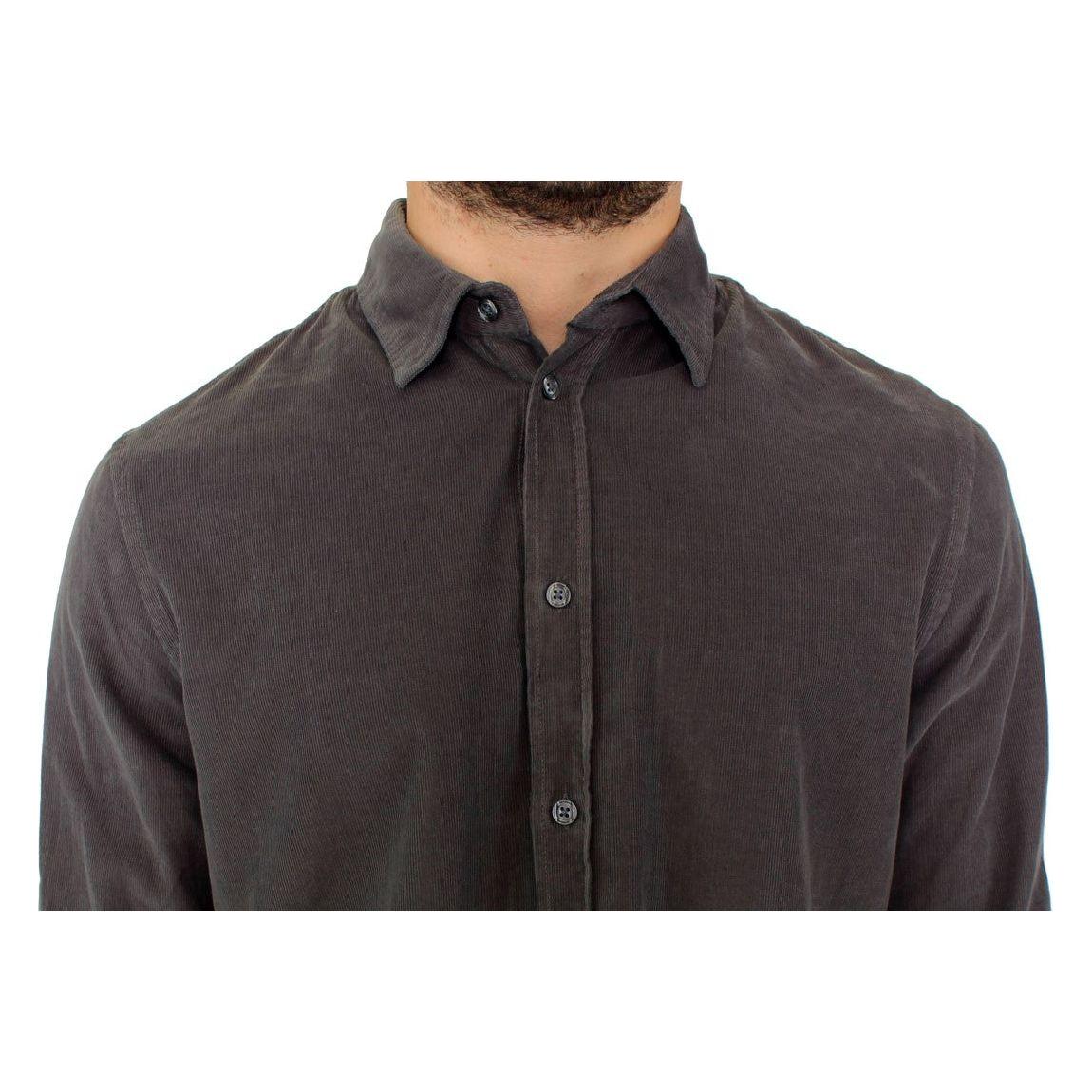 GF Ferre Chic Green Cotton Casual Men's Shirt GF Ferre