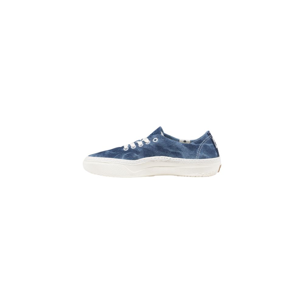 Vans Blue Fabric Low Top Sneakers