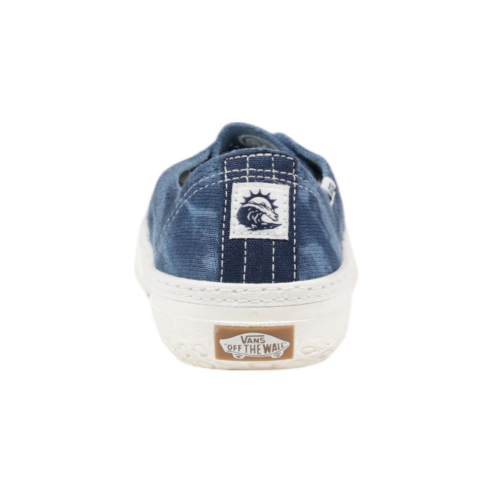 Vans Blue Fabric Low Top Sneakers
