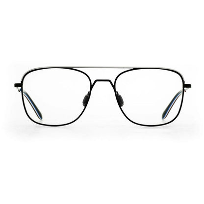 Vuarnet Black Stainless Steel Glasses (Frames)