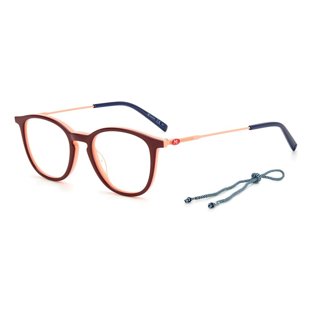 M Missoni Red Acetate Glasses (Frames)