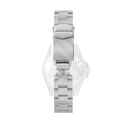 Bobroff Silver Stainless Steel Bracelet Watch Bobroff