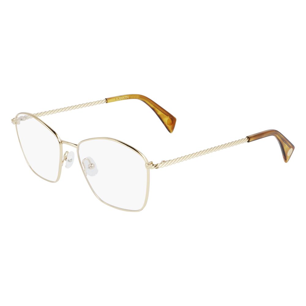 Lanvin Yellow Metal Glasses (Frames) Lanvin